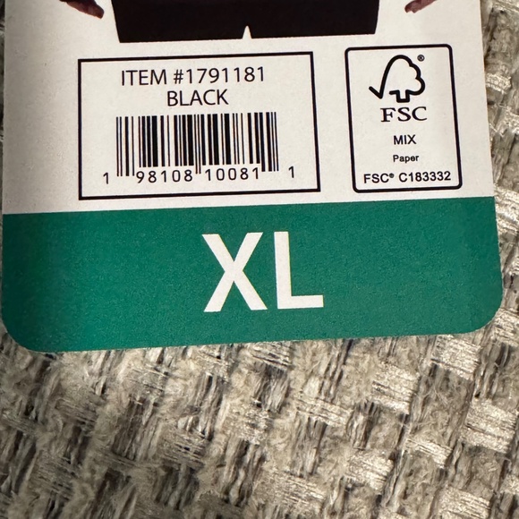 Nautica Ladies' Puffer Jacket, Water and Wind Resistant Black XL New with Tags - Picture 10 of 16